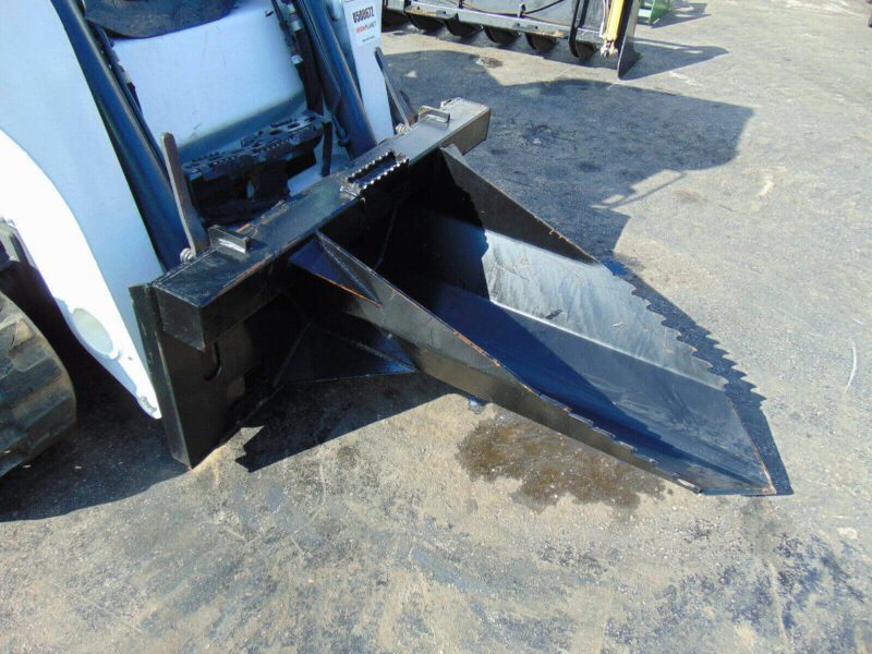 new 2022 skid steer ditching stump removal bucket w ripping teeth