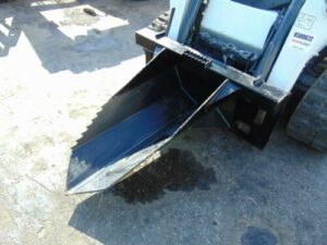 Stump Removal Bucket & Skid Steer Ditching W/ Ripping Teeth