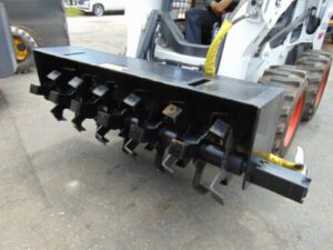 2024 Skid Steer Soil Tiller - High-Performance Universal Attachment