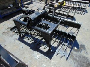 Universal Log Handling Bucket 72″ Heavy Duty Tooth Grapple Skid Steer