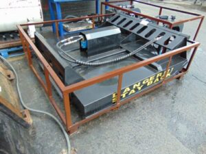 Mower King Universal Skid Steer Brush Hog 72″ Mulching Deck