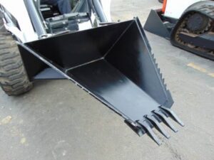 Ditching / Stump Bucket 2024 Usa Steel Skid Steer Attachment