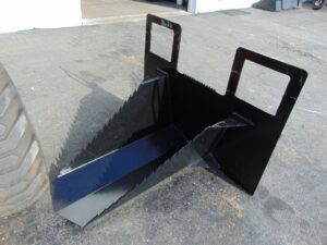 2026 WOLVERING Skid Steer Attachment STUMP REMOVAL DITCHING BUCKET