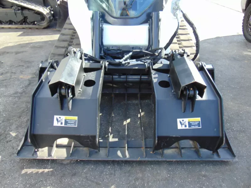 2024 WOLVERINE Skid Steer Attachment 72" "HEAVY DUTY" ROCK GRAPPLE BUCKET