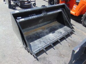 2025 USA STEEL 66 - 84 SKID STEER TOOTH BUCKET UNIVERSAL FITMENT - SKID STEER AND TRACK LOADER_3