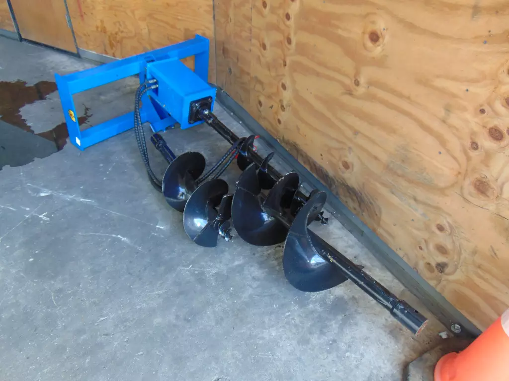 2026 GYI SKID STEER Auger Attachments 3 PC AUGER SET - Image 5