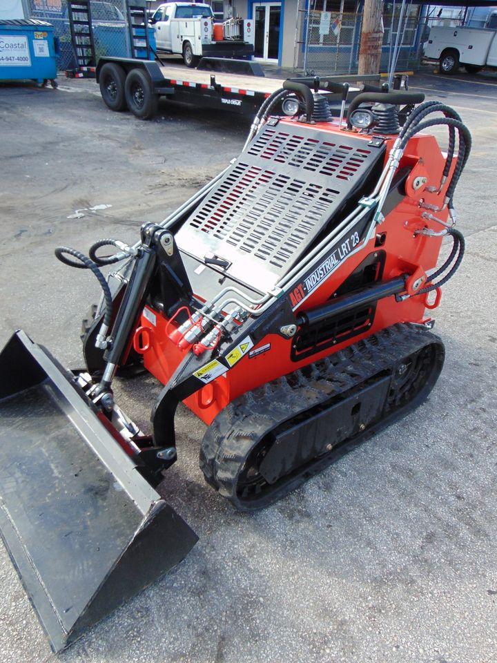 2025 BRAND NEW AGT LRT-23 MINI STAND BEHIND BACKYARD SKID STEER TRACK LOADER - mini stand behind skid steer track loader - Image 13