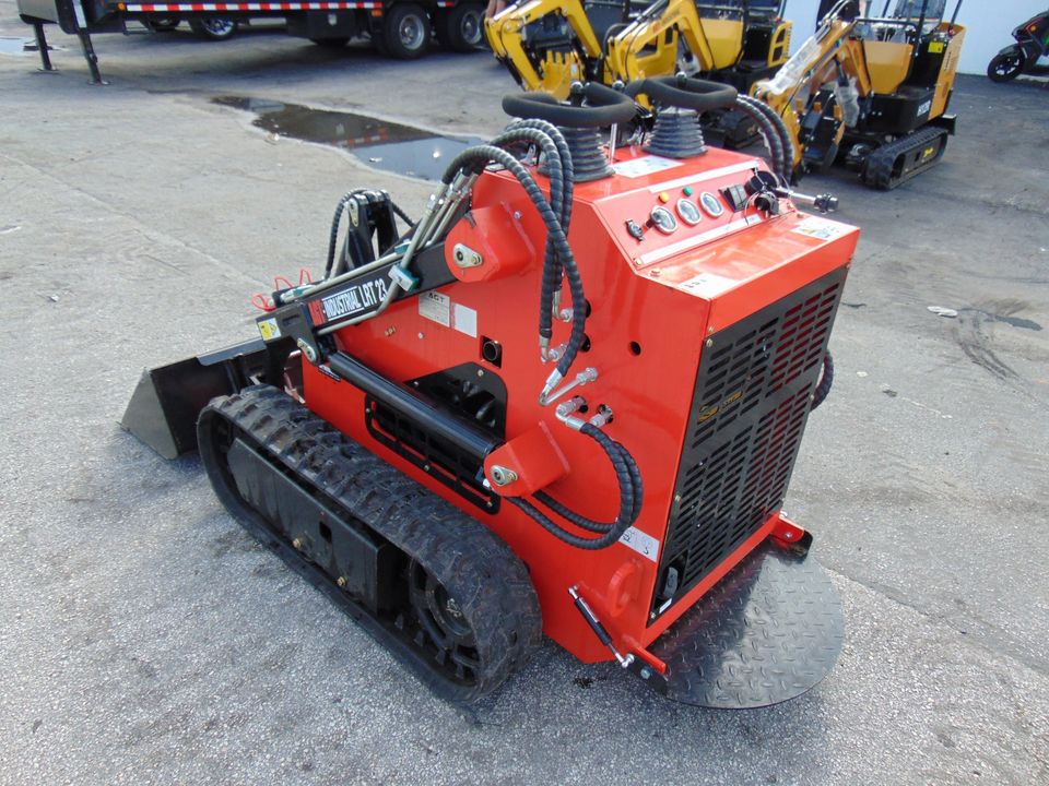 2025 BRAND NEW AGT LRT-23 MINI STAND BEHIND BACKYARD SKID STEER TRACK LOADER - mini stand behind skid steer track loader - Image 15