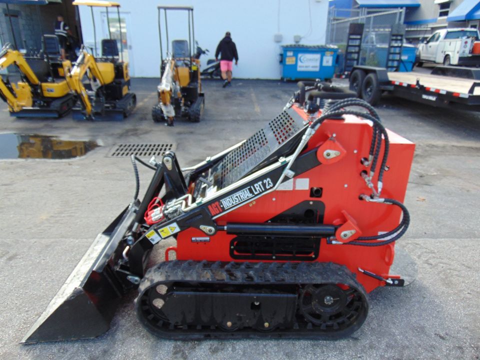 2025 BRAND NEW AGT LRT-23 MINI STAND BEHIND BACKYARD SKID STEER TRACK LOADER - mini stand behind skid steer track loader - Image 14