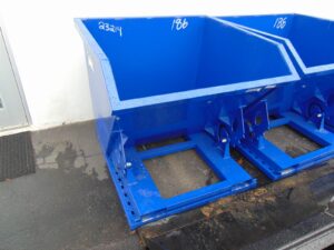 2025 NEW GREAT BEAR 1.5 YARD DUMPER HOPPER - SELF DUMPING - 6,000 LB CAPACITY - 41 CU FT - FORKLIFT SLOTS