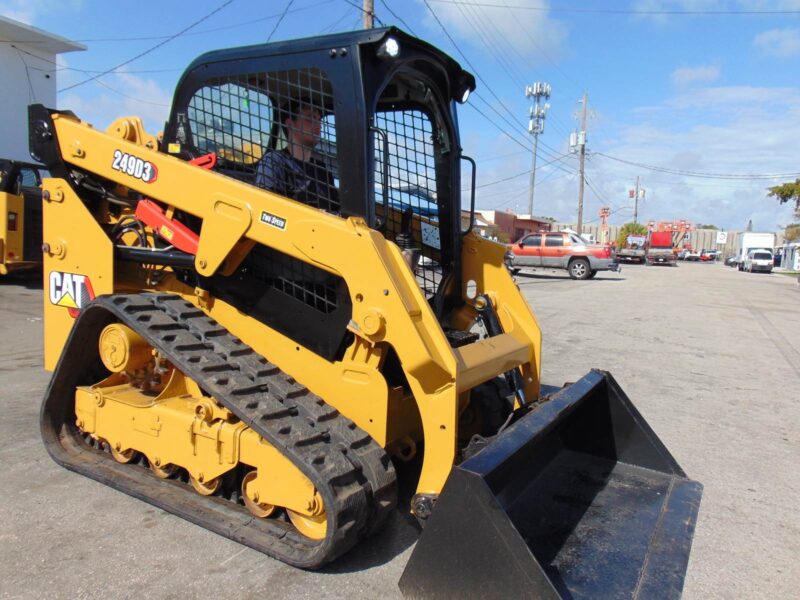 2021 CAT 249D3 TURBO 2 SPEED - JOYSTICKS - LOW HOURS "BRAND NEW TRACKS" INSTALLED TODAY - 100% SERVICED AND INSPECTED