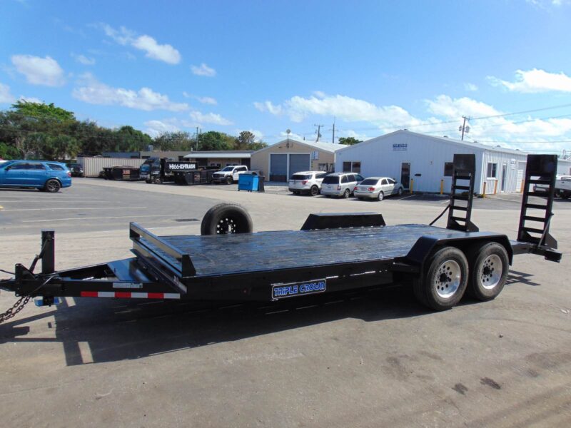 2024 TRIPLE CROWN 16K LB TANDEM AXLE Equipment Transport Trailer - Image 2