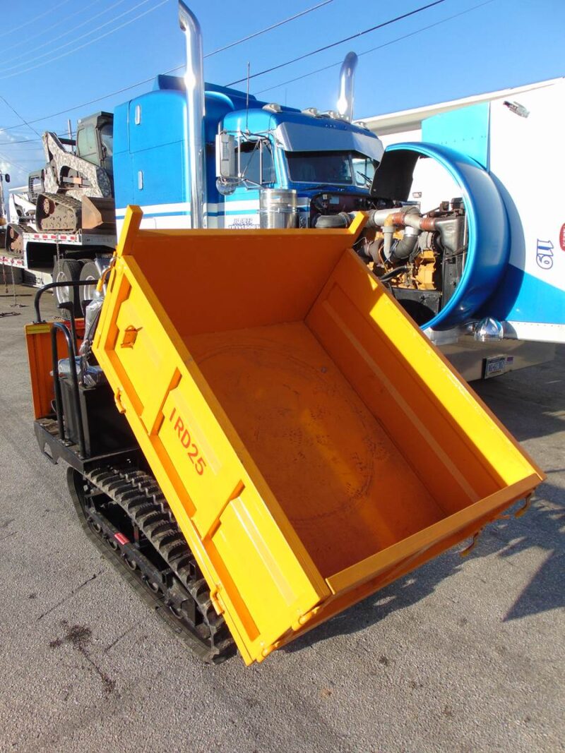 2025 IRD-25 TRACK CARRIER DUMPER "MOROOKA STYLE" TRAIL FLATBED HYDRAULIC DUMP BED TAILGATE - BRAND NEW - 3 SPD MANUAL - Image 18