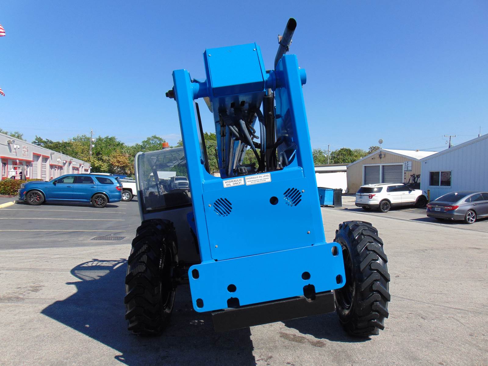 2008 GENIE GTH-644 TELEHANDLER 4X4X4 - WIDE FORK CARRIAGE