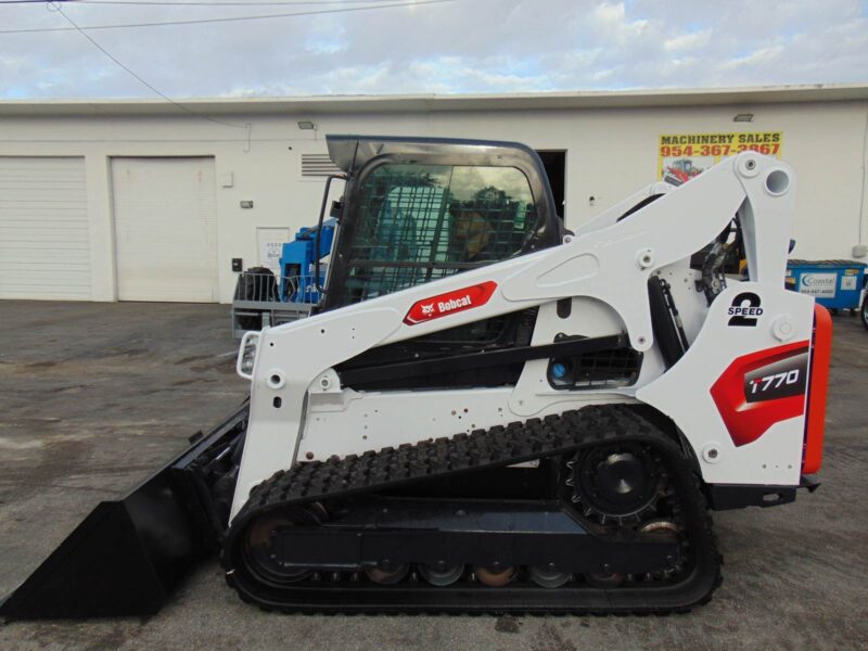 2017 BOBCAT T-770 TURBO 2 SPEED "HIGH FLOW" SUPER LOADED - JOYSTICKS - STEREO - HD COOLING PKG - ONLY 1,690 HOURS - Image 19