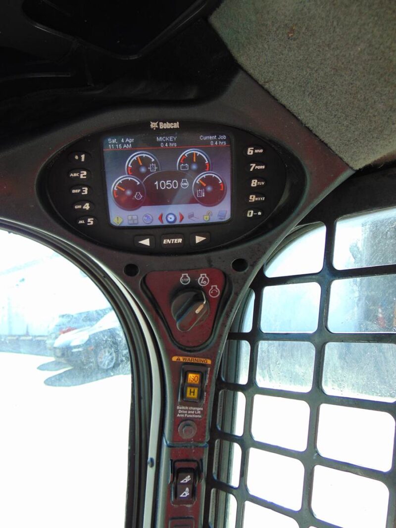 2021 BOBCAT T770 TURBO 2 SPEED "HIGH FLOW" JOYSTICKS - NEW TRACKS - A/C - HEAT - STEREO - ONLY 1,644 HOURS - Image 12