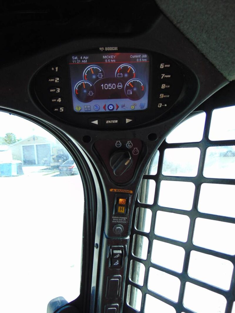 2021 BOBCAT T770 TURBO 2 SPEED "HIGH FLOW" JOYSTICKS - NEW TRACKS - A/C - HEAT - STEREO - ONLY 1,644 HOURS - Image 19