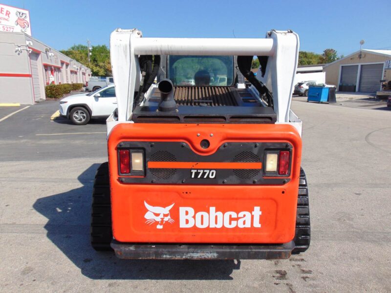 2021 BOBCAT T770 TURBO 2 SPEED "HIGH FLOW" JOYSTICKS - NEW TRACKS - A/C - HEAT - STEREO - ONLY 1,644 HOURS - Image 27