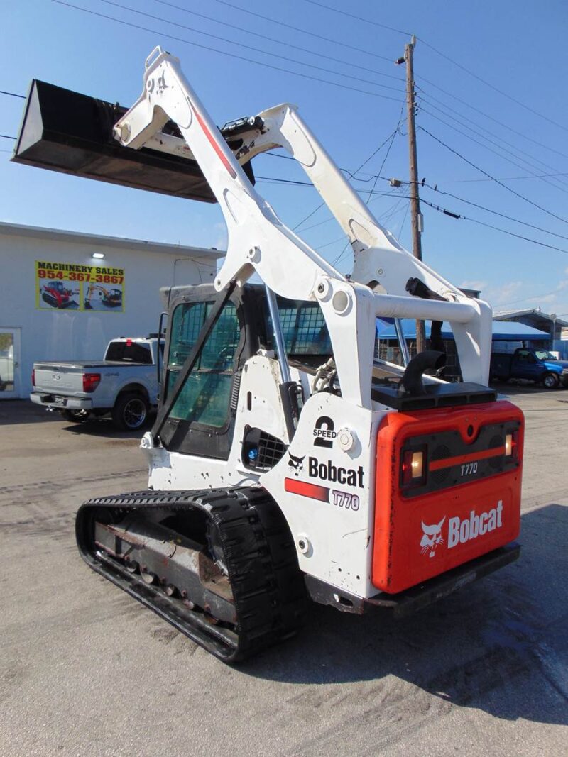 2021 BOBCAT T770 TURBO 2 SPEED "HIGH FLOW" JOYSTICKS - NEW TRACKS - A/C - HEAT - STEREO - ONLY 1,644 HOURS - Image 31