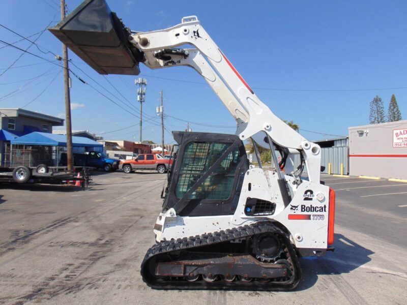 2021 BOBCAT T770 TURBO 2 SPEED "HIGH FLOW" JOYSTICKS - NEW TRACKS - A/C - HEAT - STEREO - ONLY 1,644 HOURS - Image 37