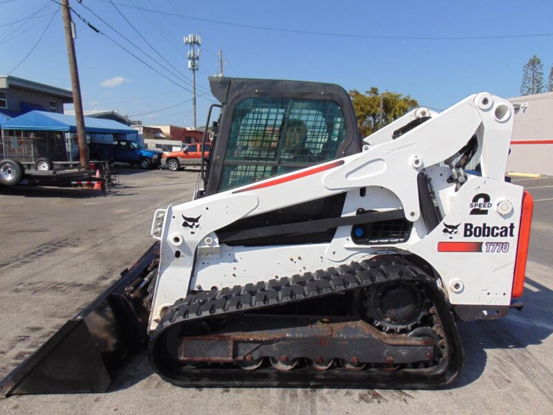 2021 BOBCAT T770 TURBO 2 SPEED "HIGH FLOW" JOYSTICKS - NEW TRACKS - A/C - HEAT - STEREO - ONLY 1,644 HOURS - Image 38