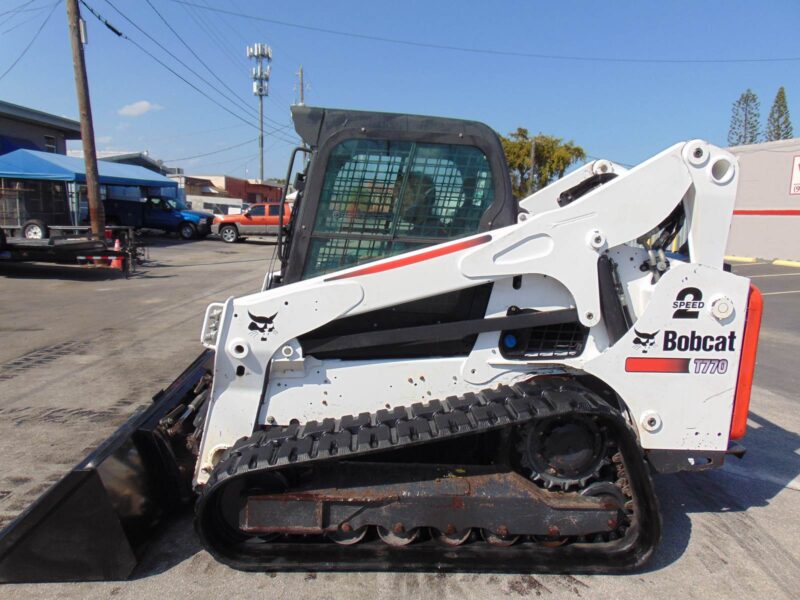 2021 BOBCAT T770 TURBO 2 SPEED "HIGH FLOW" JOYSTICKS - NEW TRACKS - A/C - HEAT - STEREO - ONLY 1,644 HOURS - Image 40