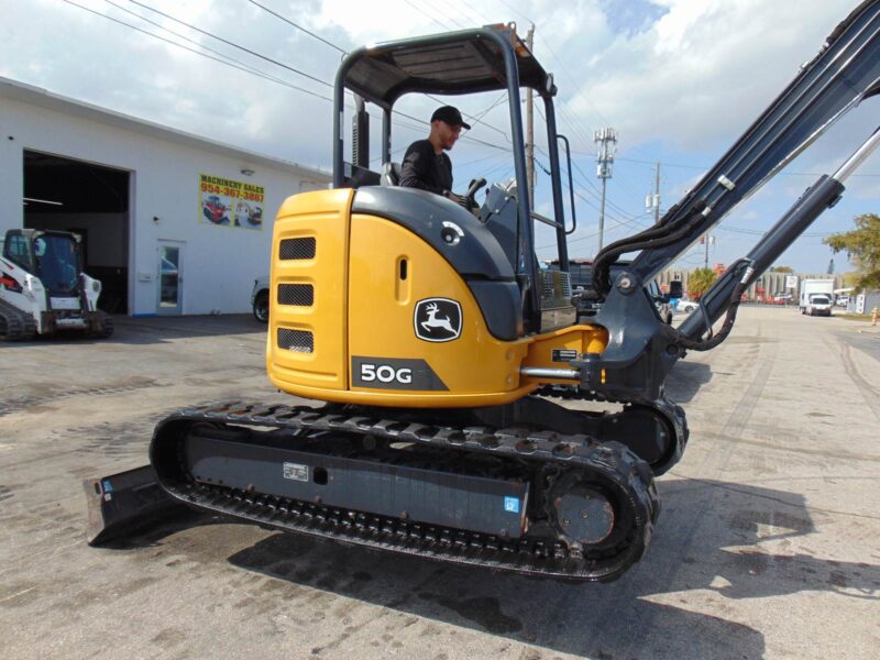 2023 JOHN DEERE MINI MIDI G50 EXCAVATOR - 11K LBS - ONLY 1,275 HOURS
