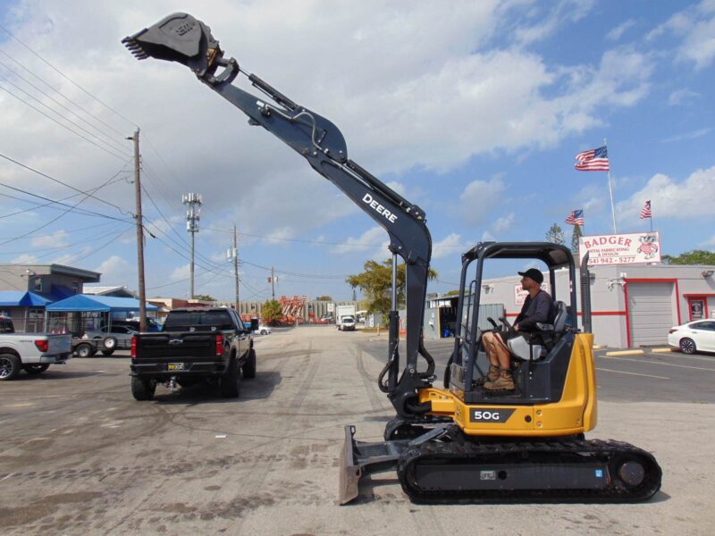 2023 JOHN DEERE MINI MIDI G50 EXCAVATOR - 11K LBS - ONLY 1,275 HOURS - Image 27