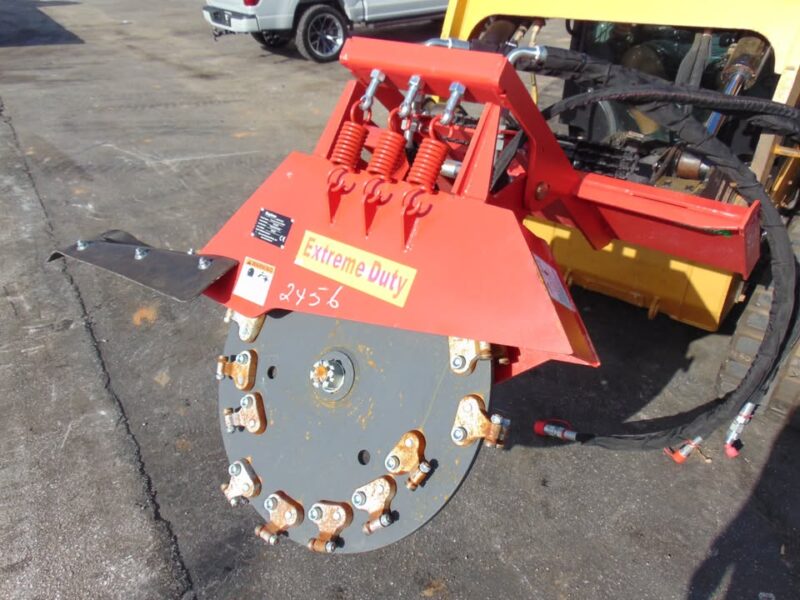 2025 RAYTREE RTS-G30 "EXTREME DUTY" SKID STEER TRANSVERSE MOUNT STUMP GRINDER ATTACHMENT - HIGH FLOW free local delivery - located in pompano beach - universal skid steer implement - Image 10