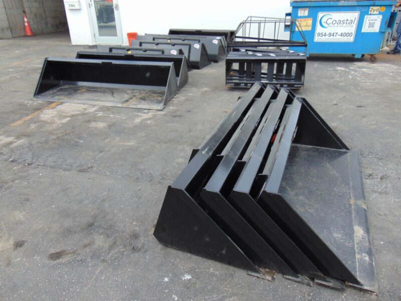2025 SWIFT SKID STEER BUCKETS 60", 66", 72", 78", 84" Bucket for ALL UNIVERSAL SKID STEERS TRACK LOADERS - WHEEL LOADERS - Image 12