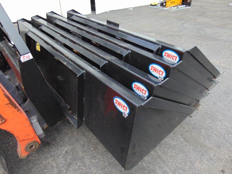 2025 SWIFT SKID STEER BUCKETS 60", 66", 72", 78", 84" Bucket for ALL UNIVERSAL SKID STEERS TRACK LOADERS - WHEEL LOADERS - Image 2