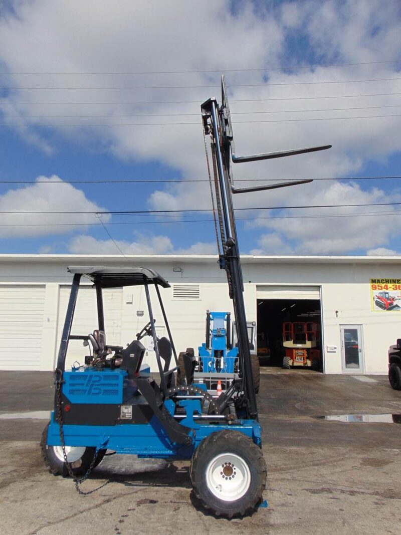 2005 Princeton PB50 Piggyback Forklift "CAT DIESEL" SIDESHIFT - FORWARD EXTENSION - STABALIZERS - Image 2