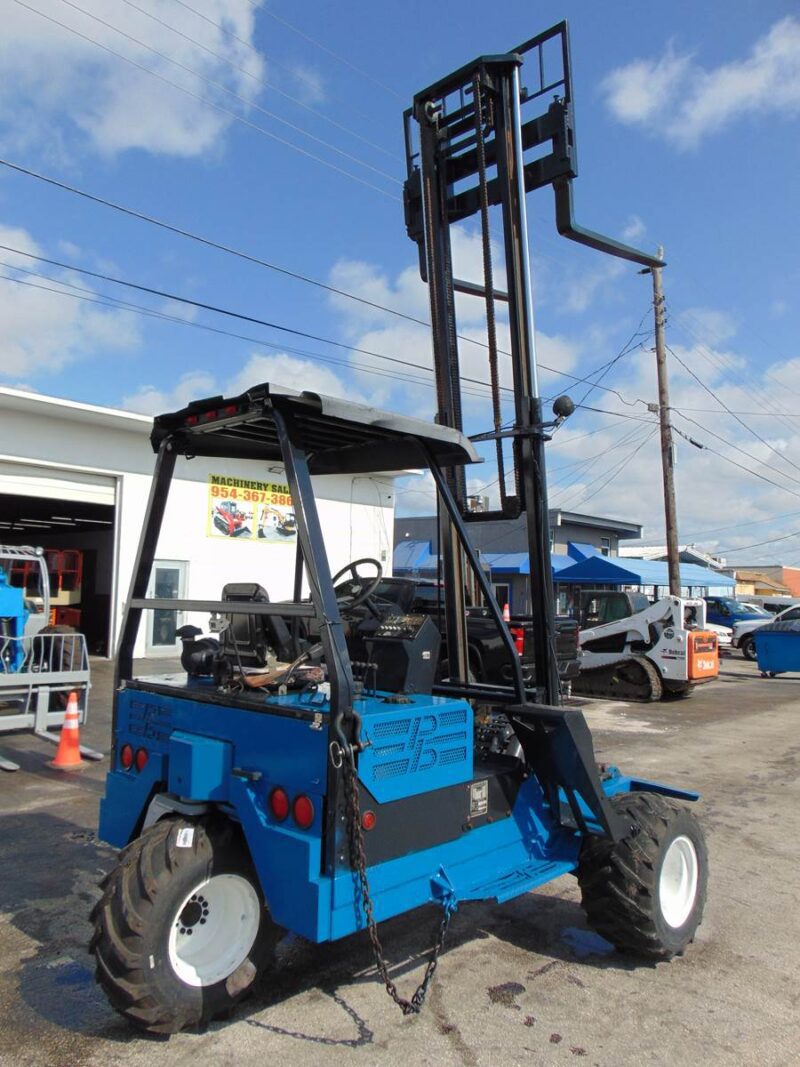 2005 Princeton PB50 Piggyback Forklift "CAT DIESEL" SIDESHIFT - FORWARD EXTENSION - STABALIZERS - Image 8