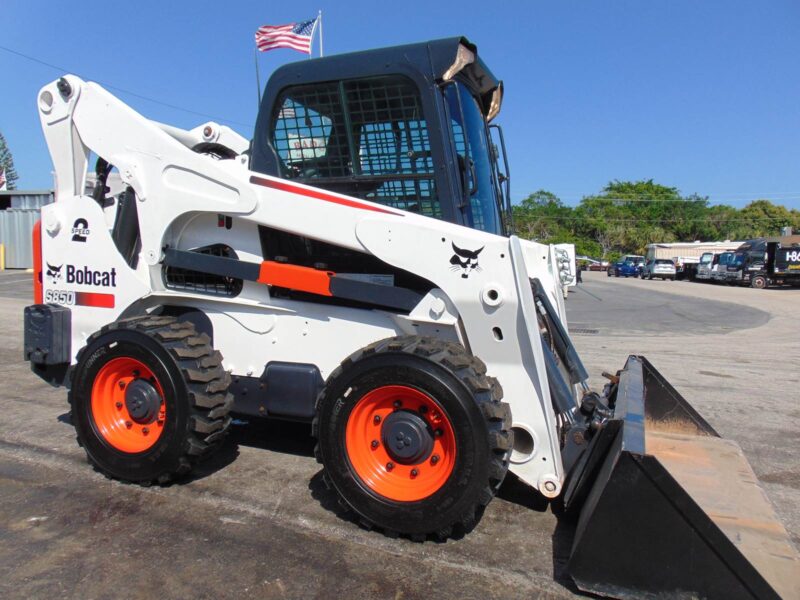 2020 BOBCAT S-850 TURBO -"100 HP"- 2 SPEED - SUPER LOADED - RIDE CONTROL - HEAT A/C - PWR COUPLER - JOYSTICKS - ONLY 1,875 HOURS