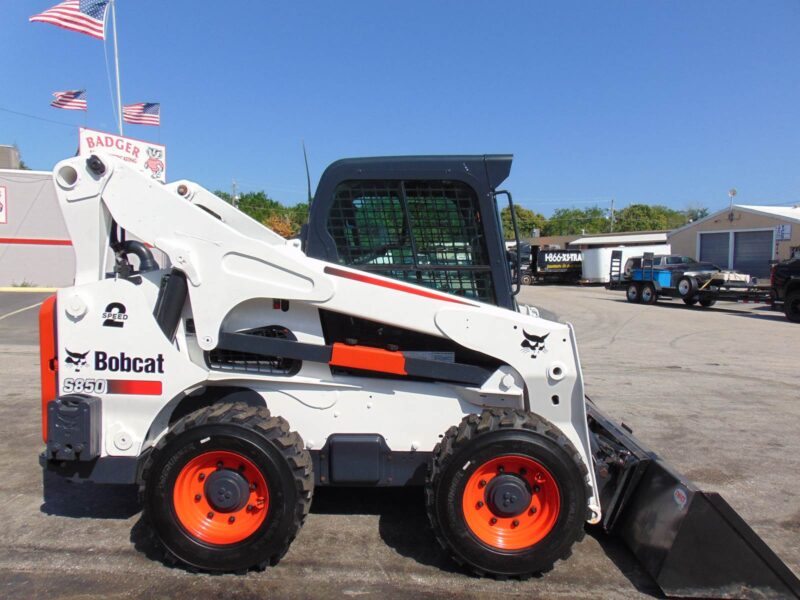 2020 BOBCAT S-850 TURBO -"100 HP"- 2 SPEED - SUPER LOADED - RIDE CONTROL - HEAT A/C - PWR COUPLER - JOYSTICKS - ONLY 1,875 HOURS - Image 10