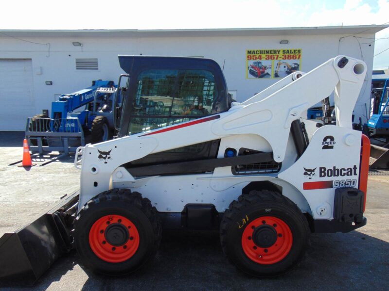2020 BOBCAT S-850 TURBO -"100 HP"- 2 SPEED - SUPER LOADED - RIDE CONTROL - HEAT A/C - PWR COUPLER - JOYSTICKS - ONLY 1,875 HOURS - Image 5