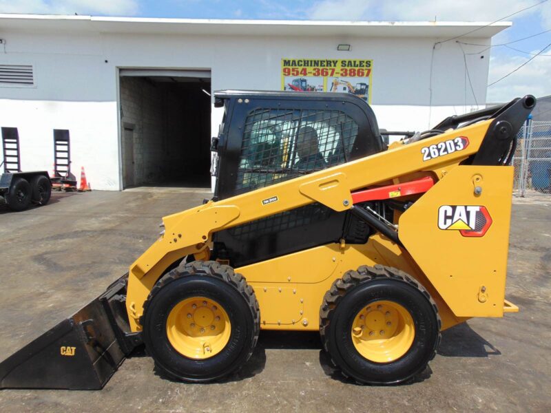 2021 CAT 262D3 "XPS-HIGH FLOW" TURBO 2 SPEED - 74 HP NO D.E.F. - NEW CAT TIRES - CAMERA - STEREO - A/C - JOYSTICKS - ONLY 1,760 - 100% SERVICED - Image 23