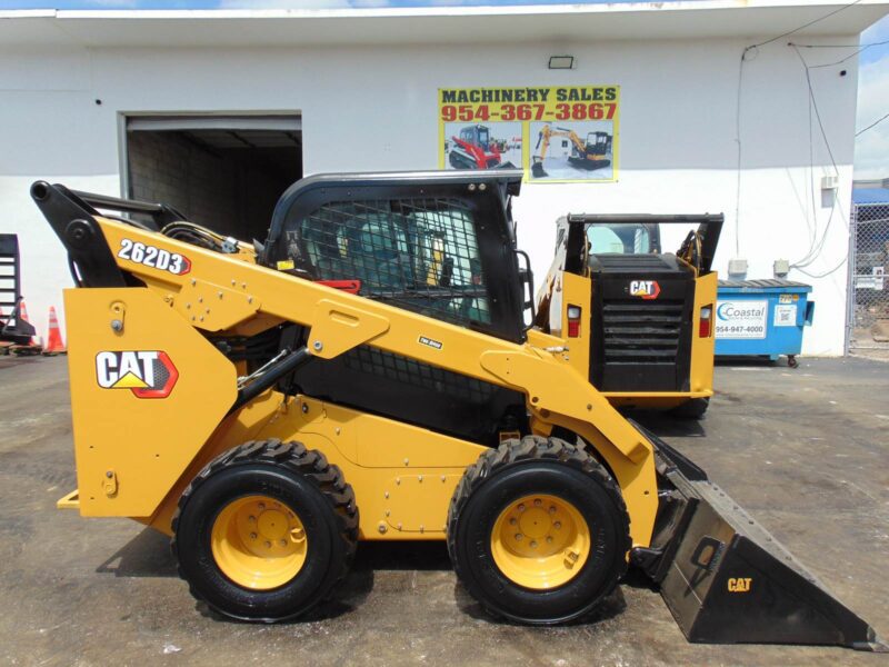 2021 CAT 262D3 "XPS-HIGH FLOW" TURBO 2 SPEED - 74 HP NO D.E.F. - NEW CAT TIRES - CAMERA - STEREO - A/C - JOYSTICKS - ONLY 1,760 - 100% SERVICED - Image 9