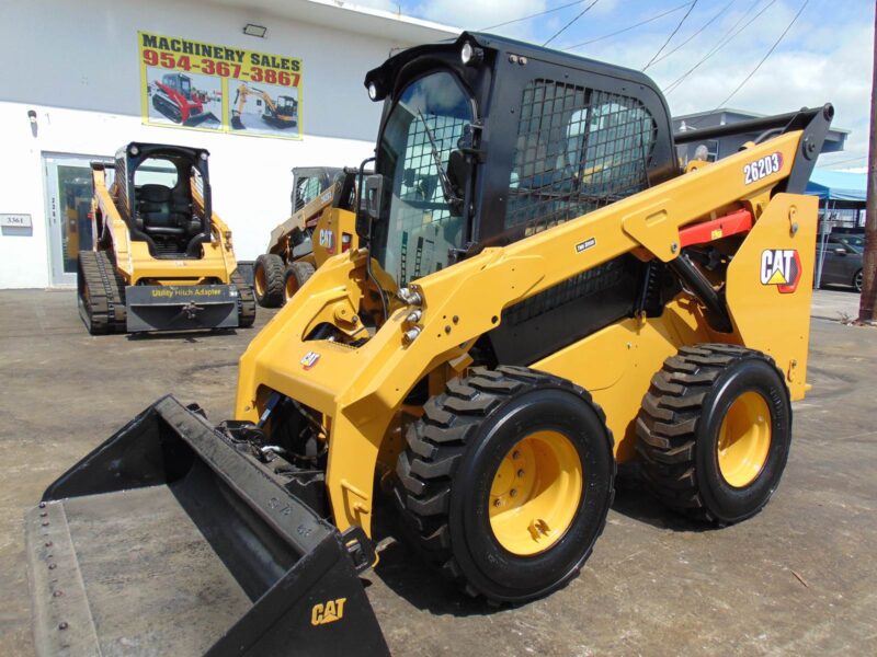 2021 CAT 262D3 "XPS-HIGH FLOW" TURBO 2 SPEED - 74 HP NO D.E.F. - NEW CAT TIRES - CAMERA - STEREO - A/C - JOYSTICKS - ONLY 1,760 - 100% SERVICED - Image 11