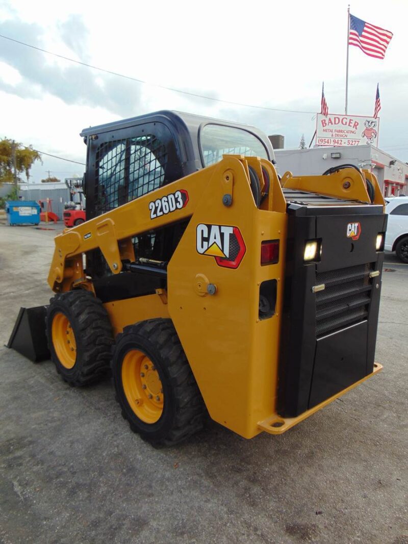2022 CAT 226D3 TURBO "67 HP" MINI 5,800 LB WHEEL LOADER - ENCLOSED A/C CAB - PWR COUPLER - JOYSTICKS - FULLY SERVICED - 1,425 HOURS - Image 21