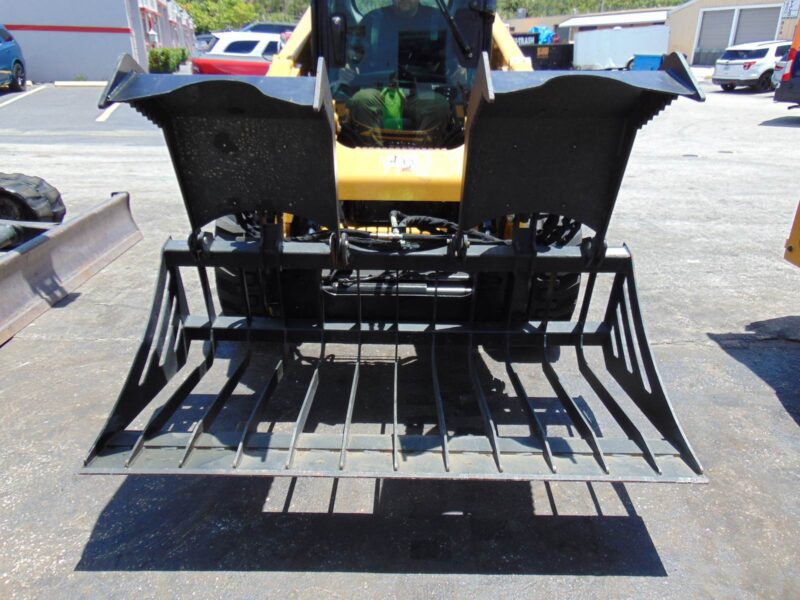 2024 AMERICAN STEEL { HEAVY DUTY } 72" ROCK GRAPPLE UNIVERSAL SKID STEERS DUAL PISTON 700 LBS ALL STEEL - Image 11