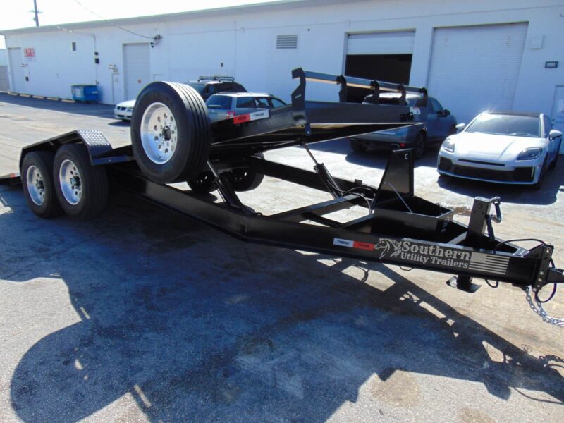 2025 SOUTHERN TRAILERS 16K TANDEM FLATBED "HYDRAULIC" TILT BED EQUIPMENT TRAILER - 17.5" ALUMINU WHEELS - 18 PLY TIRES - Image 13