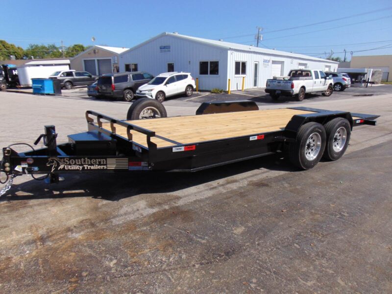 2025 SOUTHERN TRAILERS 16K TANDEM FLATBED "HYDRAULIC" TILT BED EQUIPMENT TRAILER - 17.5" ALUMINU WHEELS - 18 PLY TIRES - Image 3