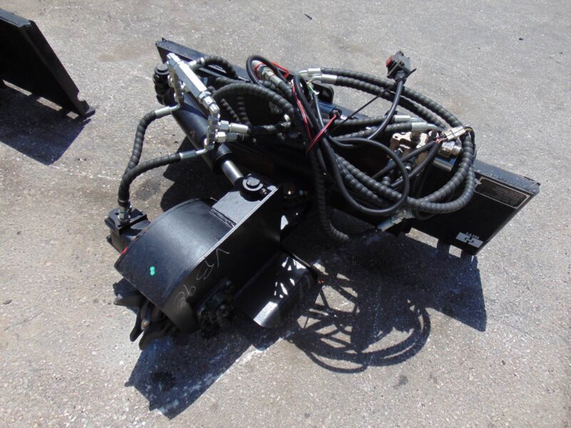 2025 GIYI HYDRAULIC SWING "SEVERE DUTY" SKID STEER STUMP GRINDER - HYDRAULIC AND ELECTRIC CONTROL - Image 2
