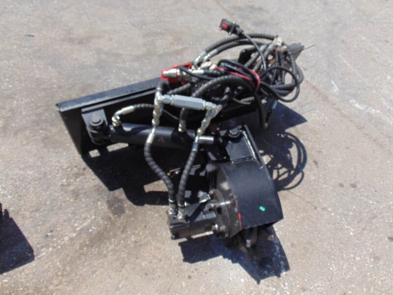 2025 GIYI HYDRAULIC SWING "SEVERE DUTY" SKID STEER STUMP GRINDER - HYDRAULIC AND ELECTRIC CONTROL - Image 3