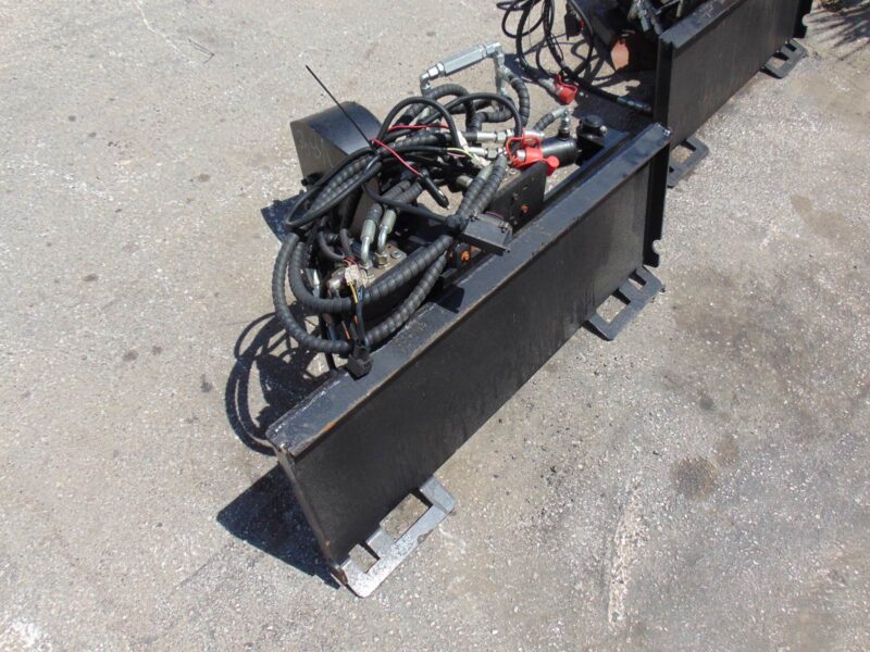 2025 GIYI HYDRAULIC SWING "SEVERE DUTY" SKID STEER STUMP GRINDER - HYDRAULIC AND ELECTRIC CONTROL - Image 5