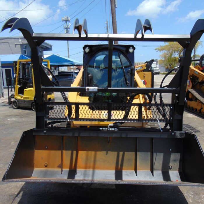 2025 Wolverine 82" MEGA GRAPPLE "SKID STEER" UNIVERSAL GRAPPLE BUCKET - UNIT WEIGHS 1,200 LBS - HEAVY DUTY - DUAL PISTON