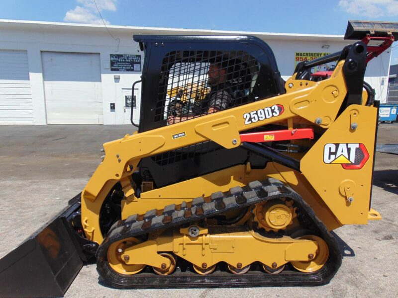 2021 CAT 259D3 TURBO 2 SPEED "BRAND NEW TRACKS" JOYSTICKS - PWR COUPLER - ADVANCED DISPLAY MONITOR - ONLY 1,723 HOURS - Image 5