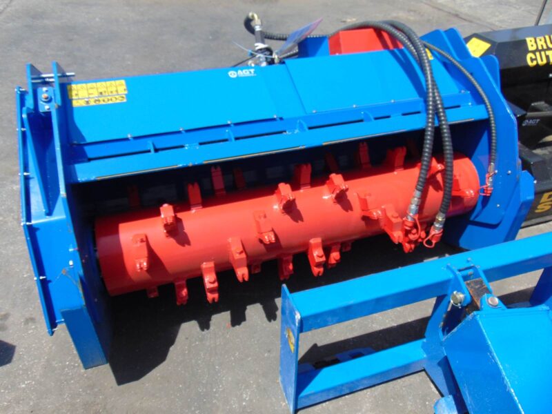 2025 AGT INDUSTRIAL SSFM-81 SKID STEER FORESTRY MULCHER - NEW AND IMPROVED MODEL FOR 2025 - IMPROVED COOLING - 40 CARBIDE TEETH 81" WIDTH - Image 13