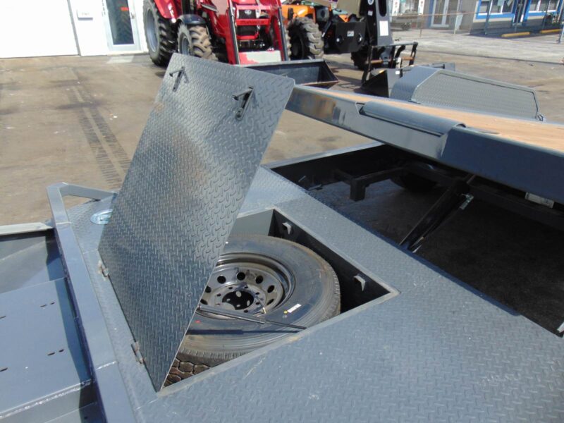 2025 RAWMAXX "TILT DECK" 20' H.D. TANDEM EQUIPMENT FLATBED TRAILER - 14 PLY TIRES - Image 16